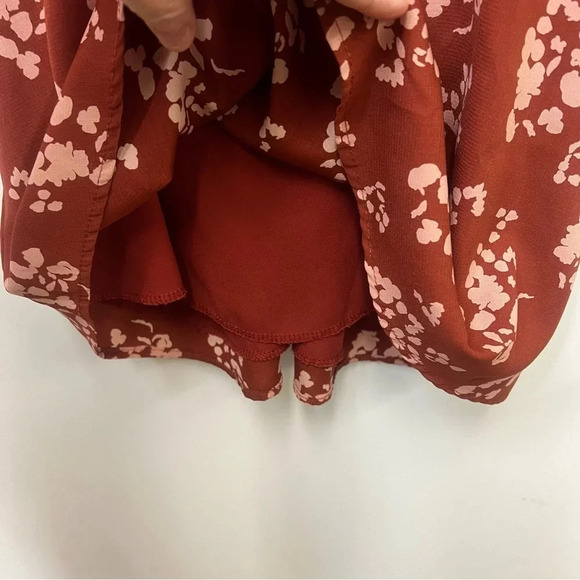 Vici racer back loose fit patterned tank with adjustable spaghetti straps size M - Picture 5 of 6